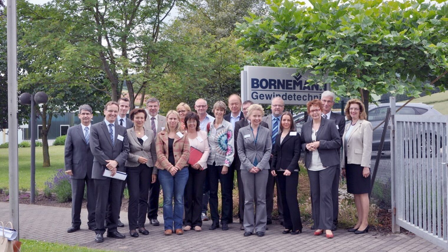 Gruppenbild Exporttour Bornemann Gewindetechnik