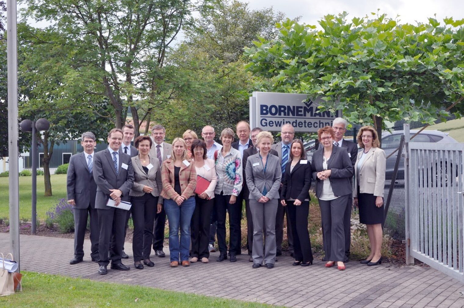 Gruppenbild Exporttour Bornemann Gewindetechnik