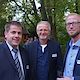 Burkhard Ernst, Detlef Baron und Mirko Marhauer (alle Handwerkskammer)