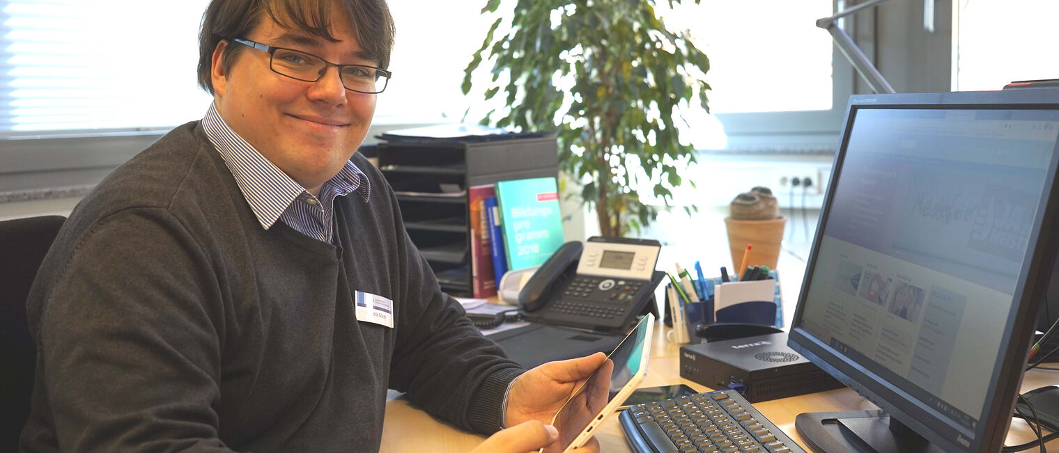 Hendrik Böker ist der neue Mann für smarte digitale Lösungen für das Südniedersächsische Handwerk.