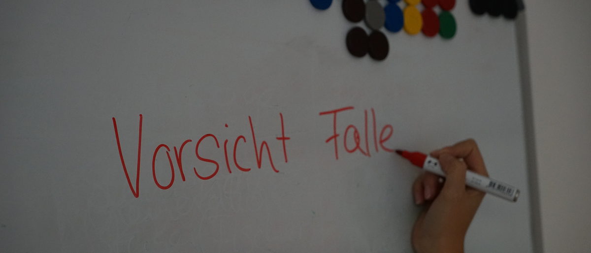 Vorsicht Falle