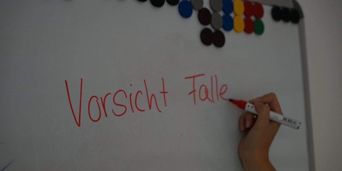 Vorsicht Falle