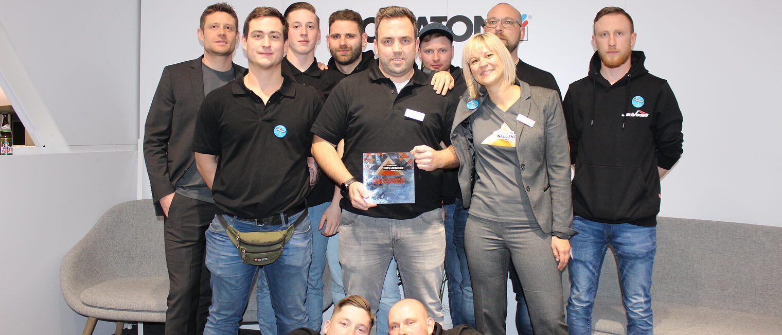 Top Infleuncer: Jan Voges und sein Team.