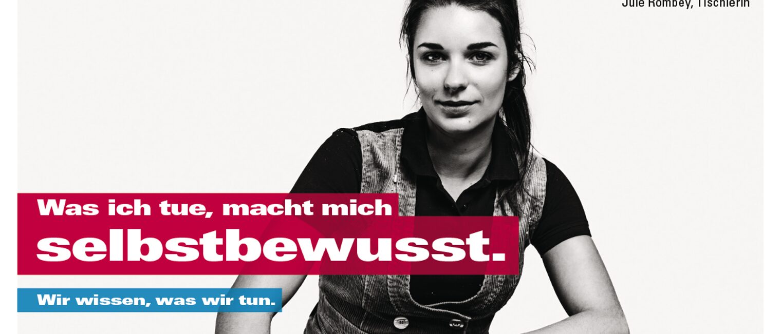 Jule Rombey, Tischlerin Jule Rombey, Tischlerin