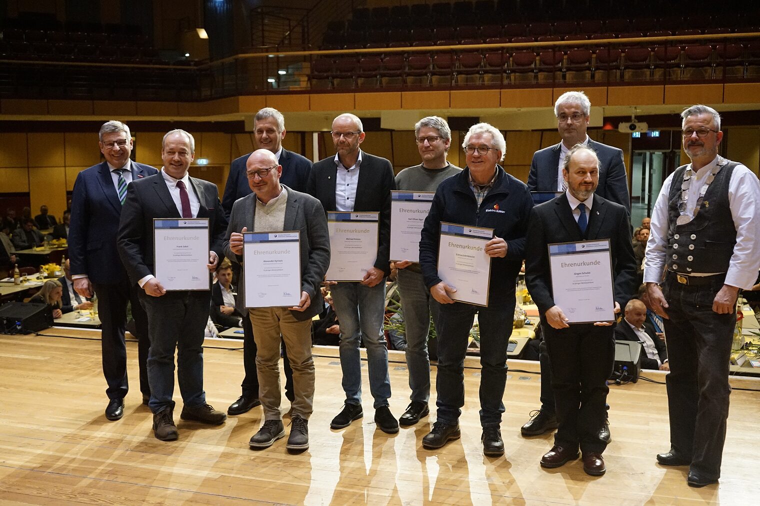 Ehrung 25-jährige Meisterjubiläen