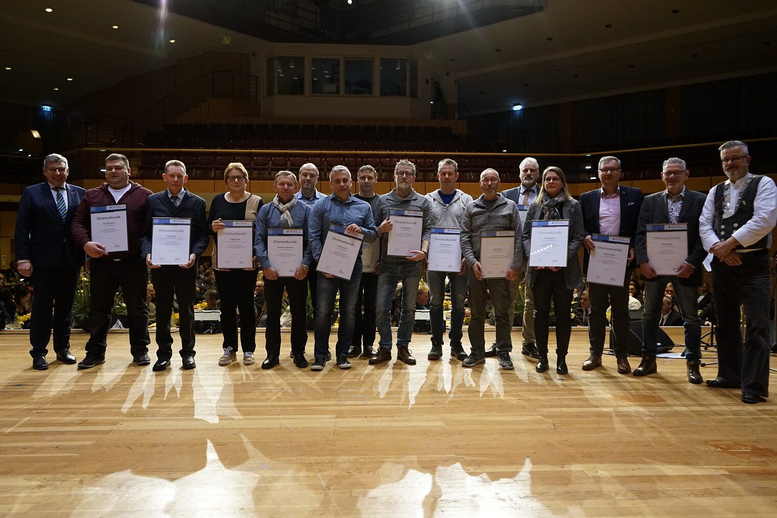 Ehrung für 25-jährige Betriebszugehörigkeit