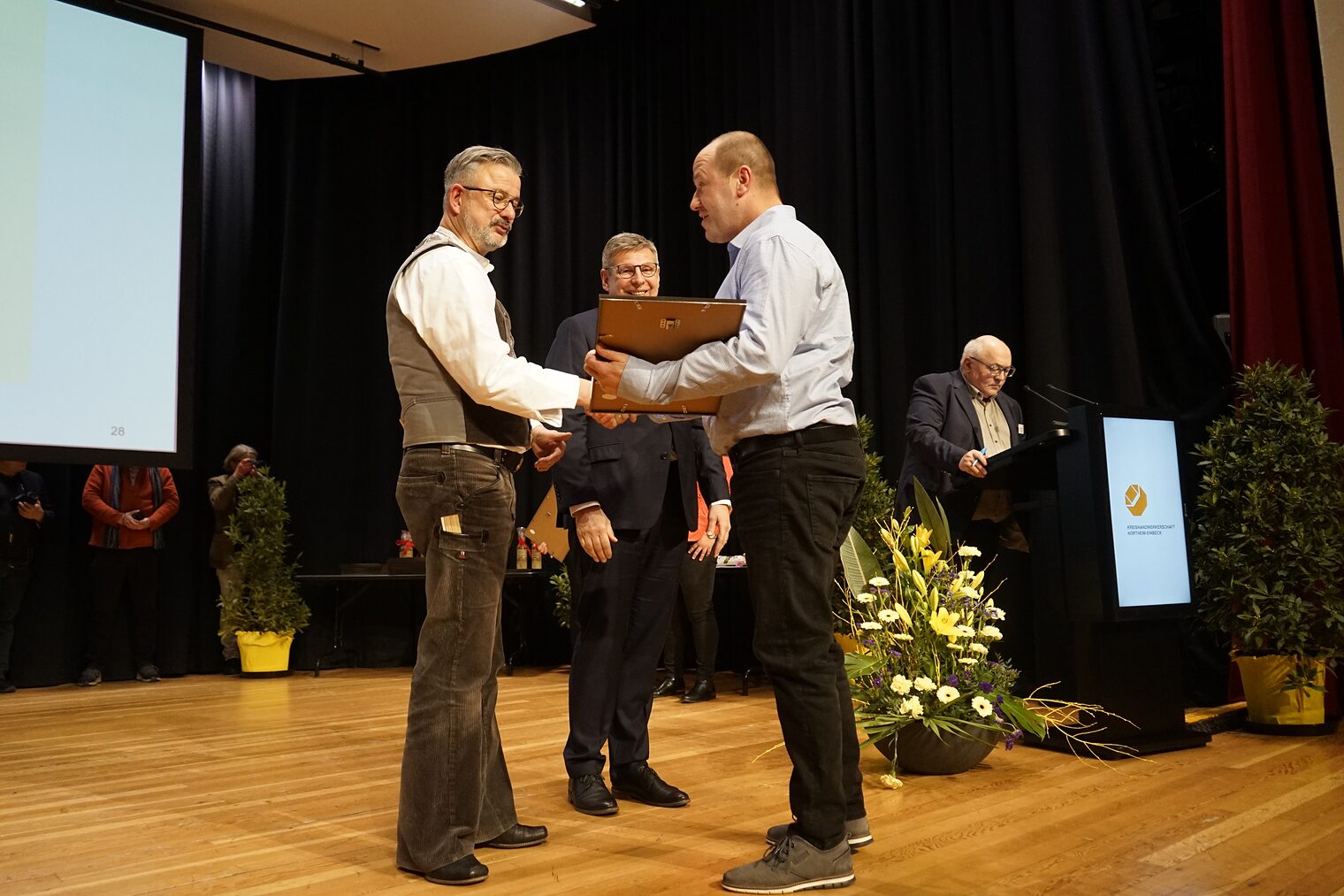 Ehrung für 40-jährige Betriebszugehörigkeit