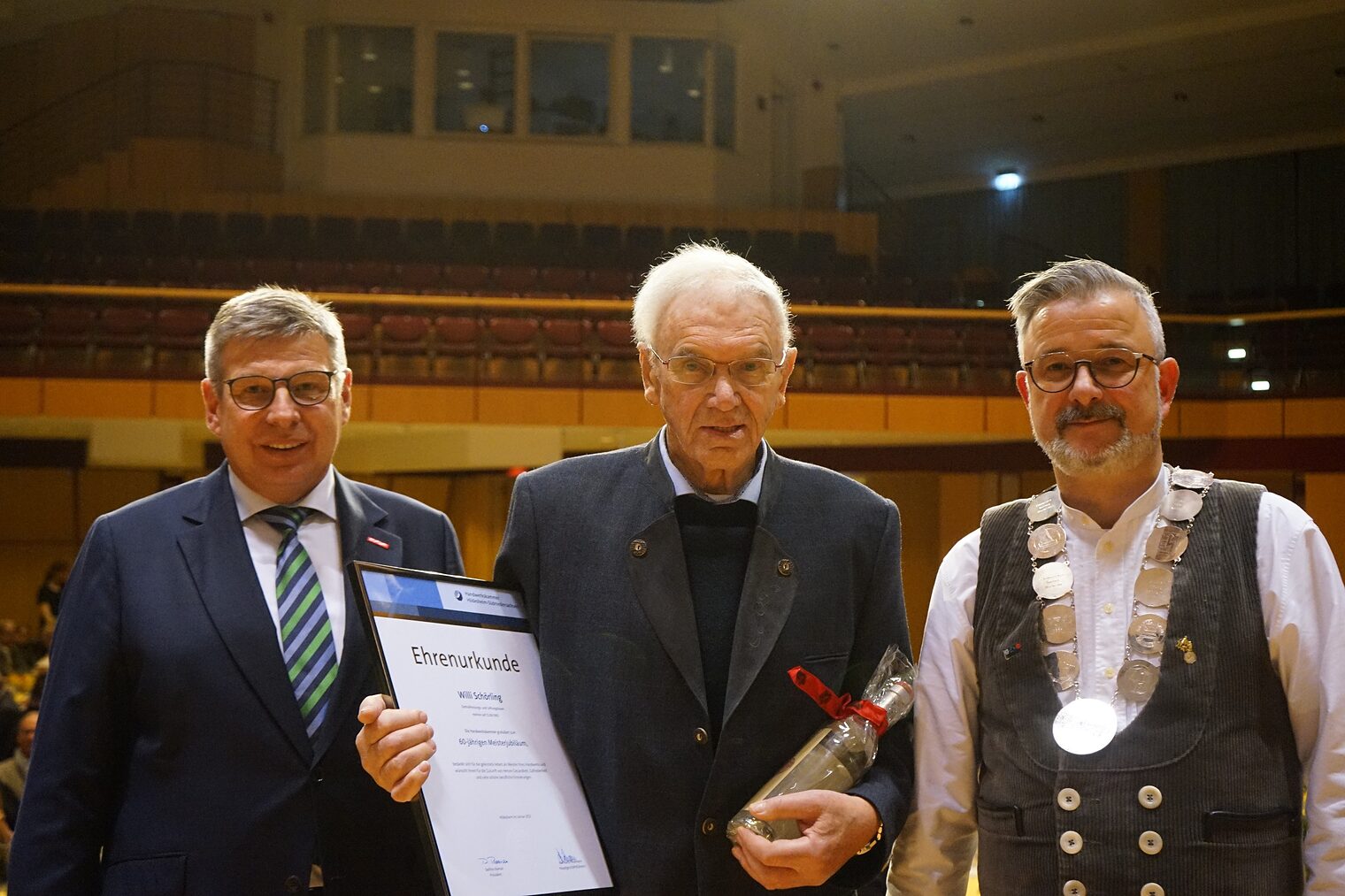 Ehrung für 60-jährige Meisterjubiläen