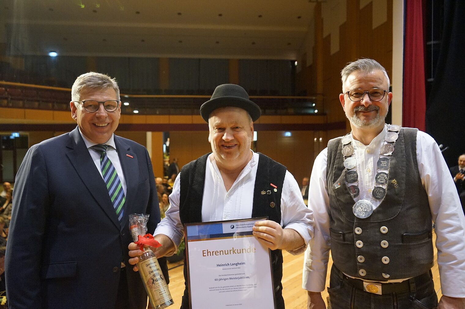 Ehrung für 60-jährige Meisterjubiläen