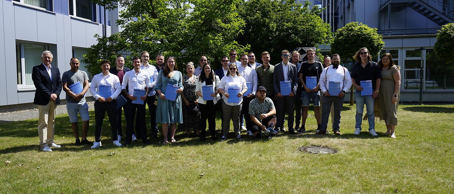 Zeugnisübergabe Maler 2023