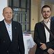Christian Henning (re.) mit Stefan Milichovsky, Betriebsinhaber von Karosseriefachbetrieb Rüger GmbH